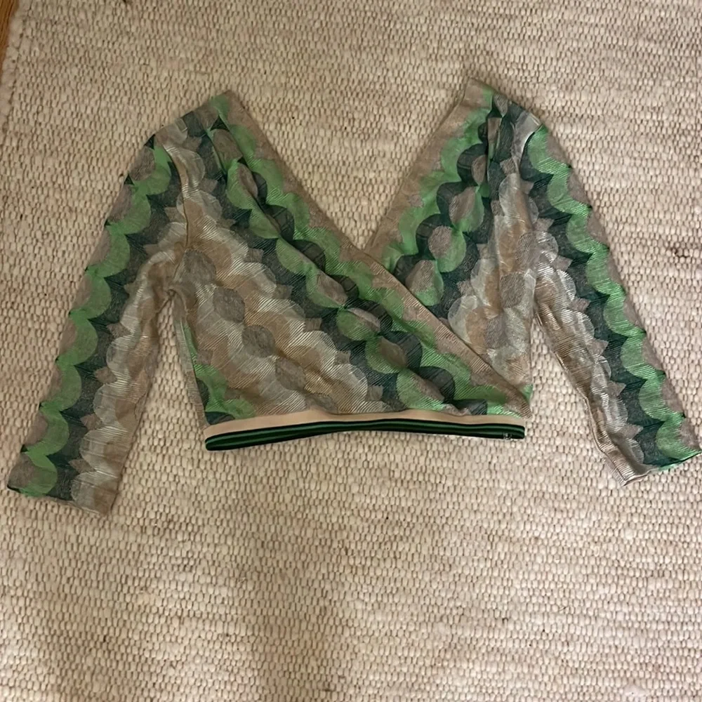 Anna Sui Wave Rider Knit Wrap - Picture 9 of 10